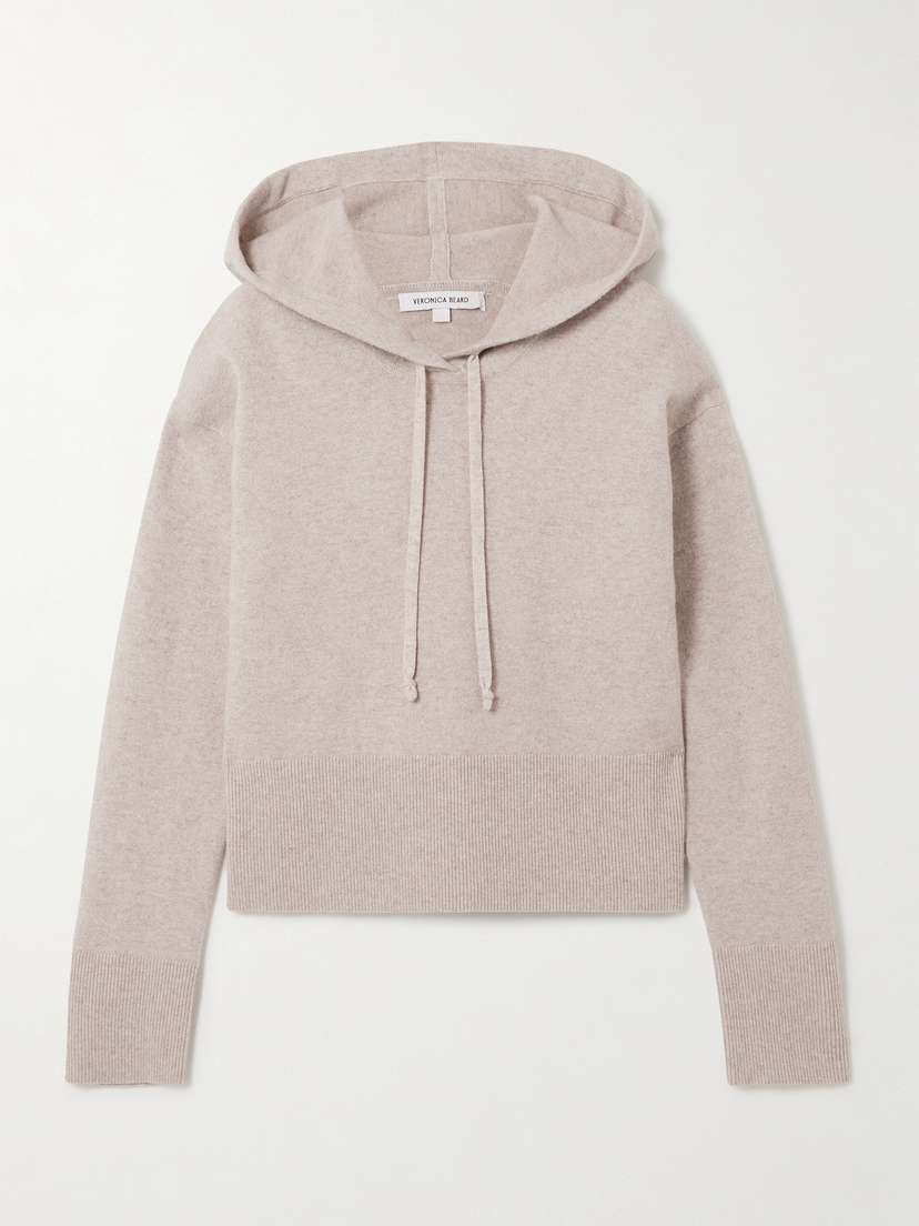 Veronica Beard Billy Merino Wool And Cashmere-blend Hoodie