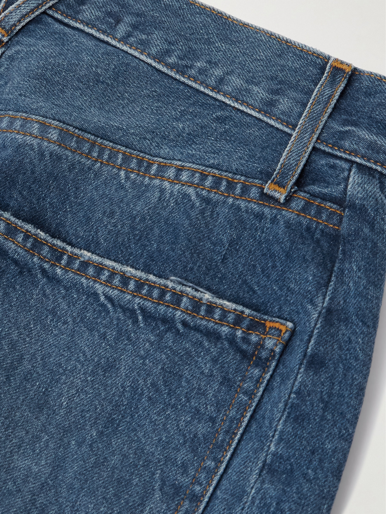 Veronica Beard Ryder High-rise Barrel-leg Jeans In Blue