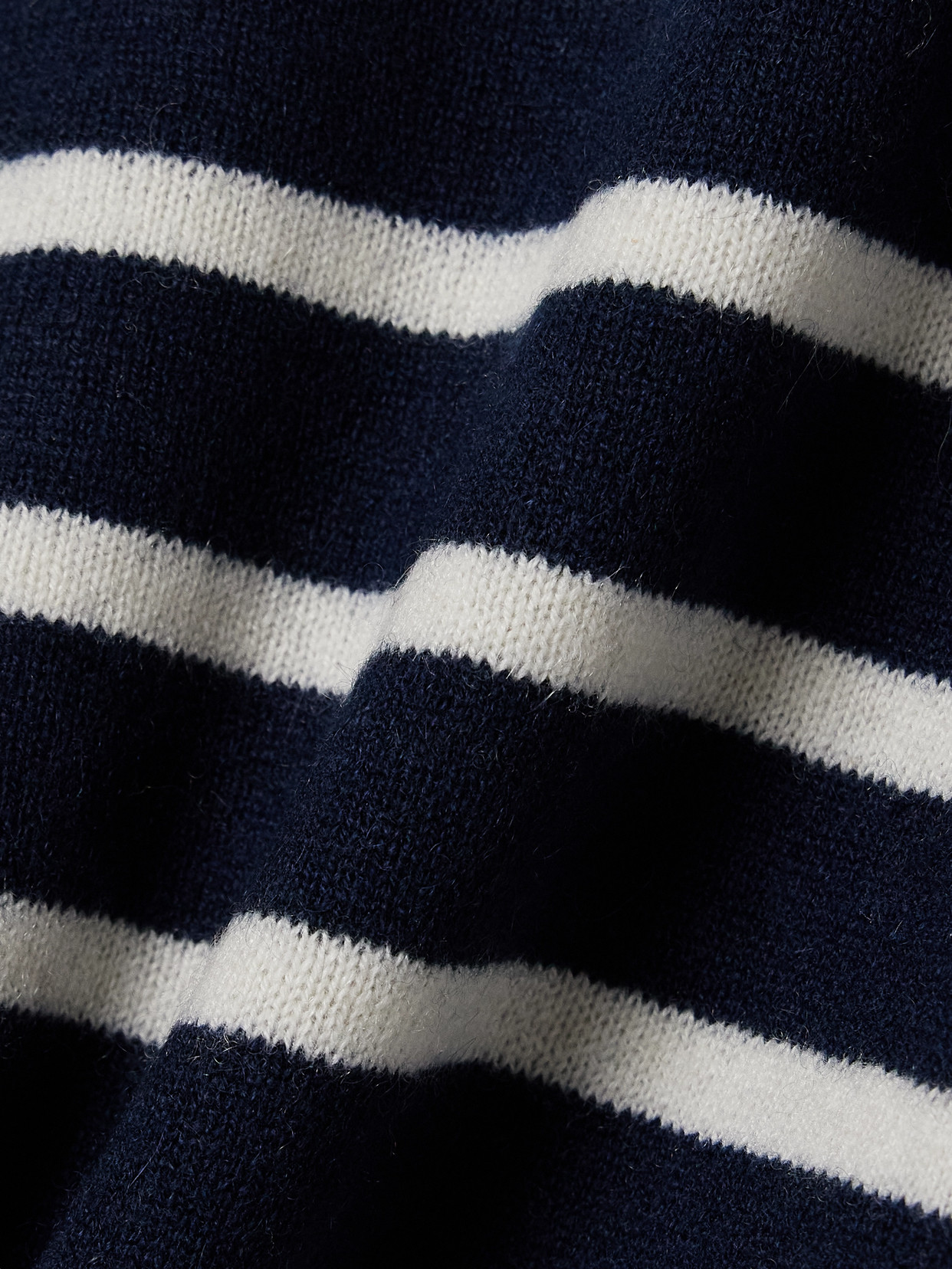 Veronica Beard Shana Striped Cashmere Sweater In Blue