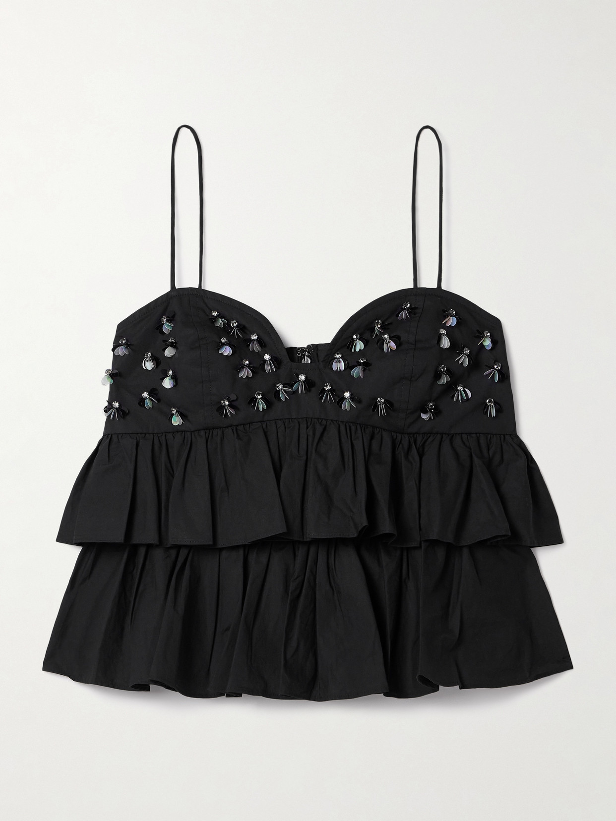 Ulla Johnson Lucia Top In Black