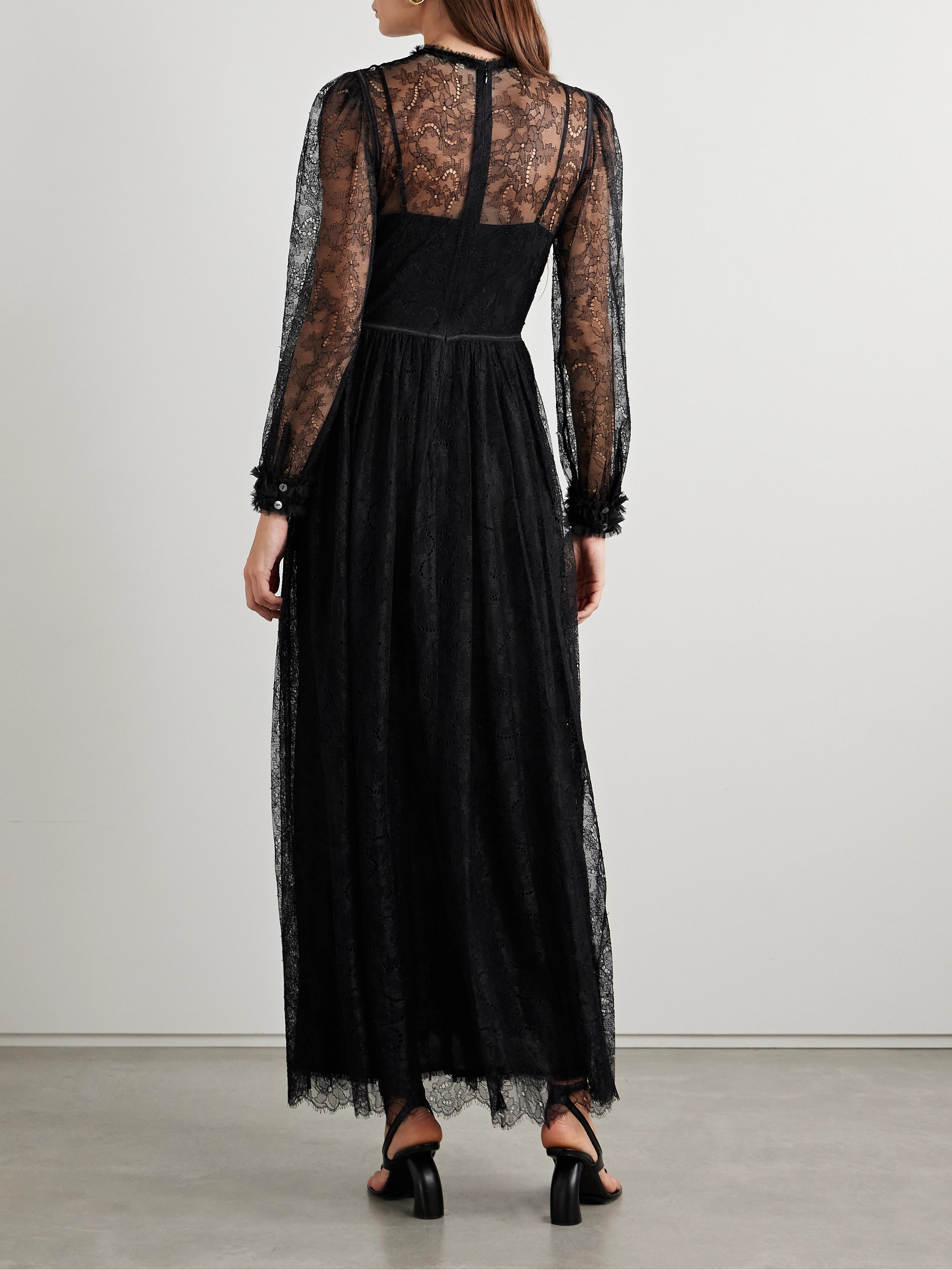 Ulla Johnson Josephine Chantilly lace gown