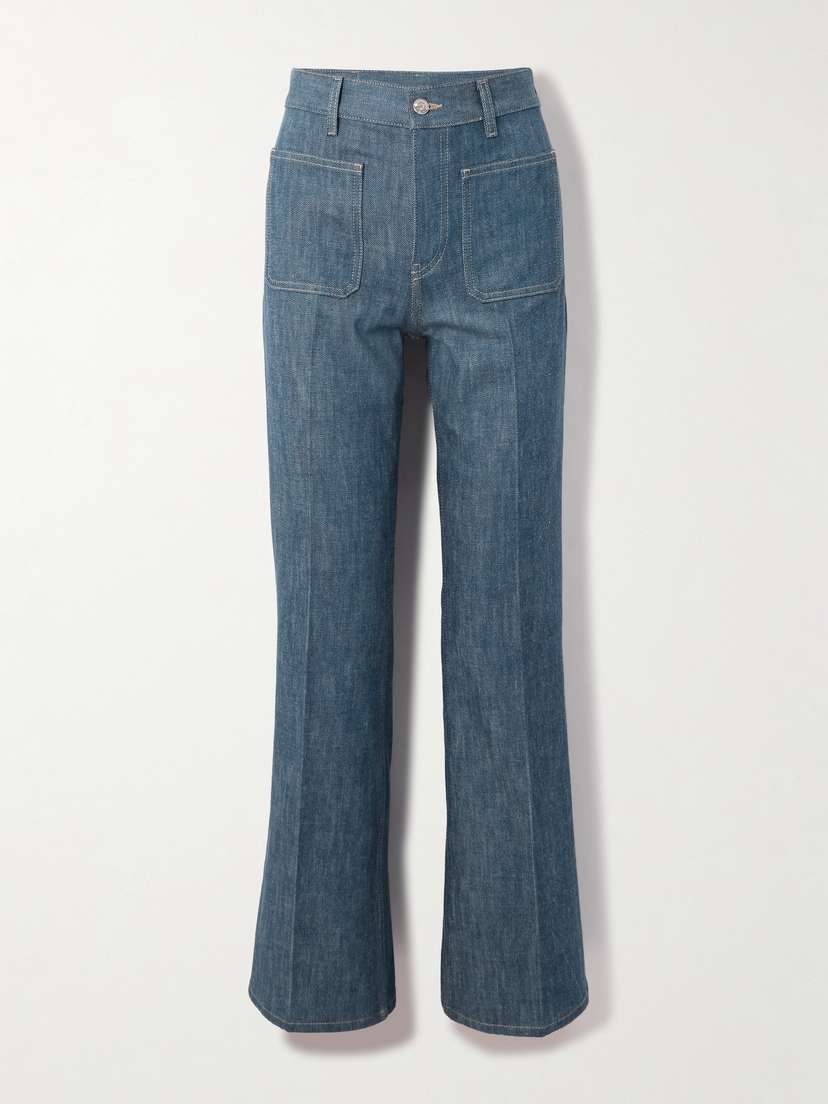 Loro Piana Lamark High-rise Flared Jeans