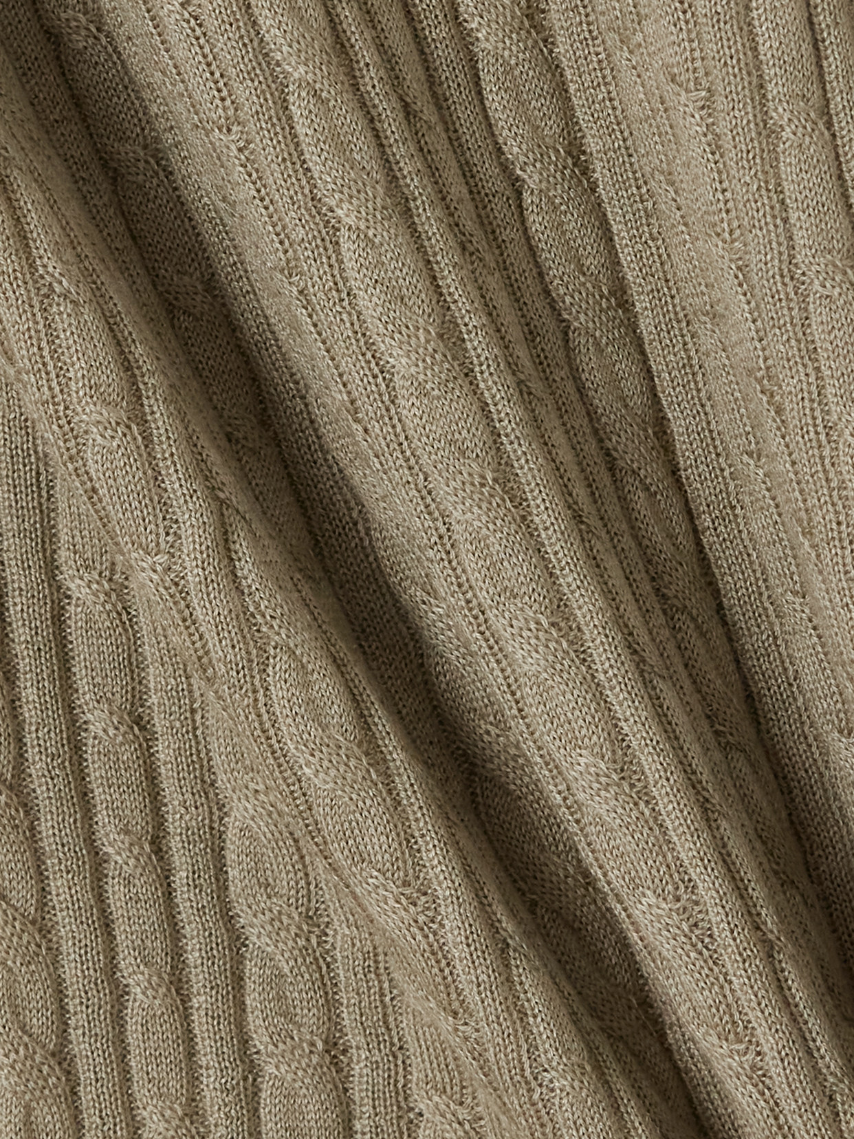 LORO PIANA RIMELLA CABLE-KNIT CASHMERE AND SILK-BLEND CARDIGAN