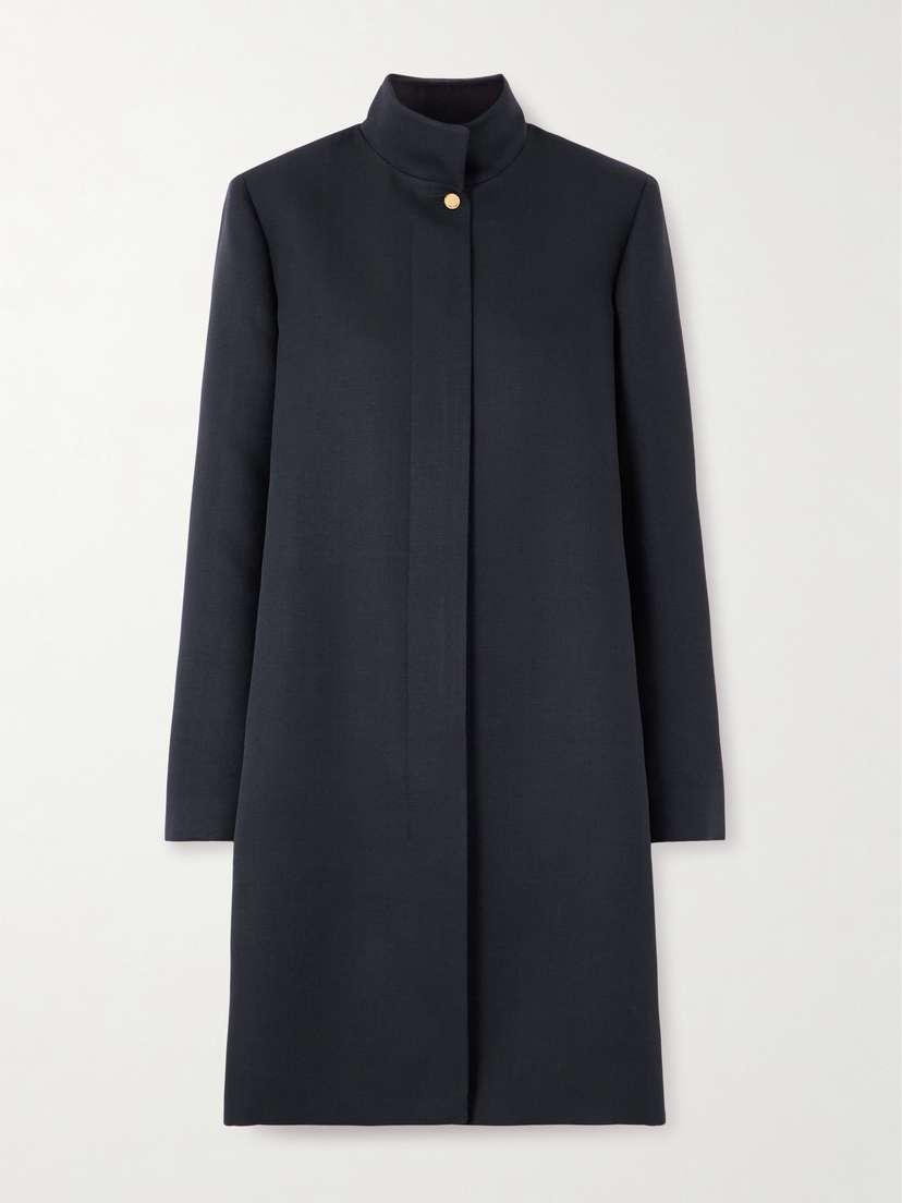 Loro Piana Danny Wool And Silk-blend Coat