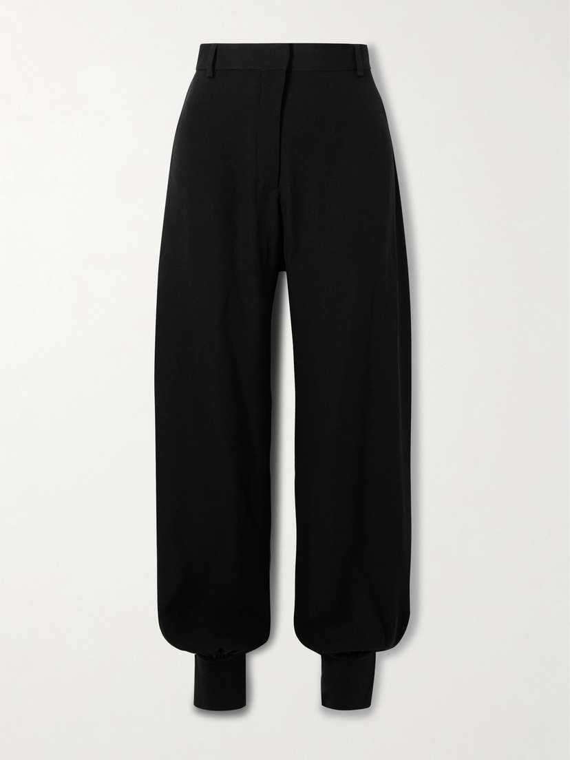 Loro Piana Audley Silk-cady Tapered Pants