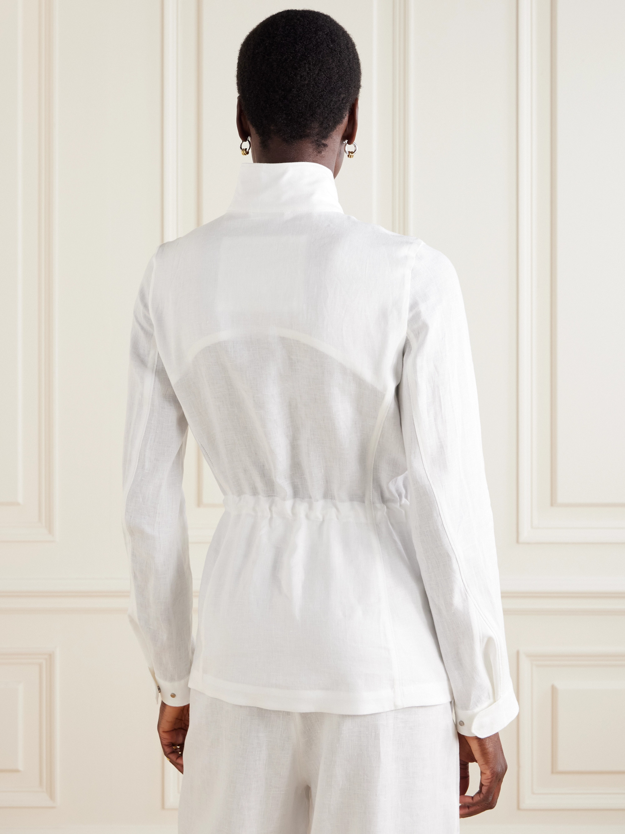 Loro Piana Traveller linen jacket thumbnail