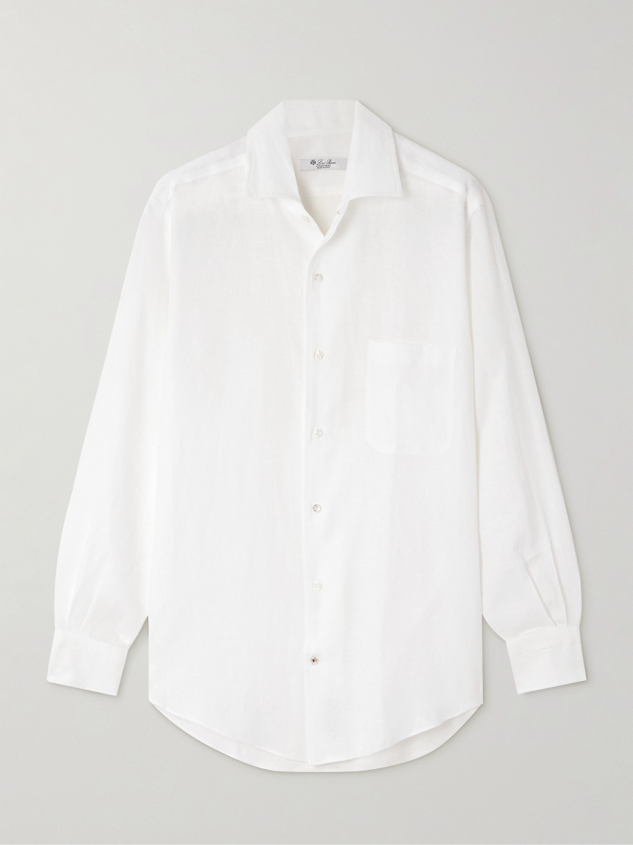 Loro Piana André Button-down Shirt In White
