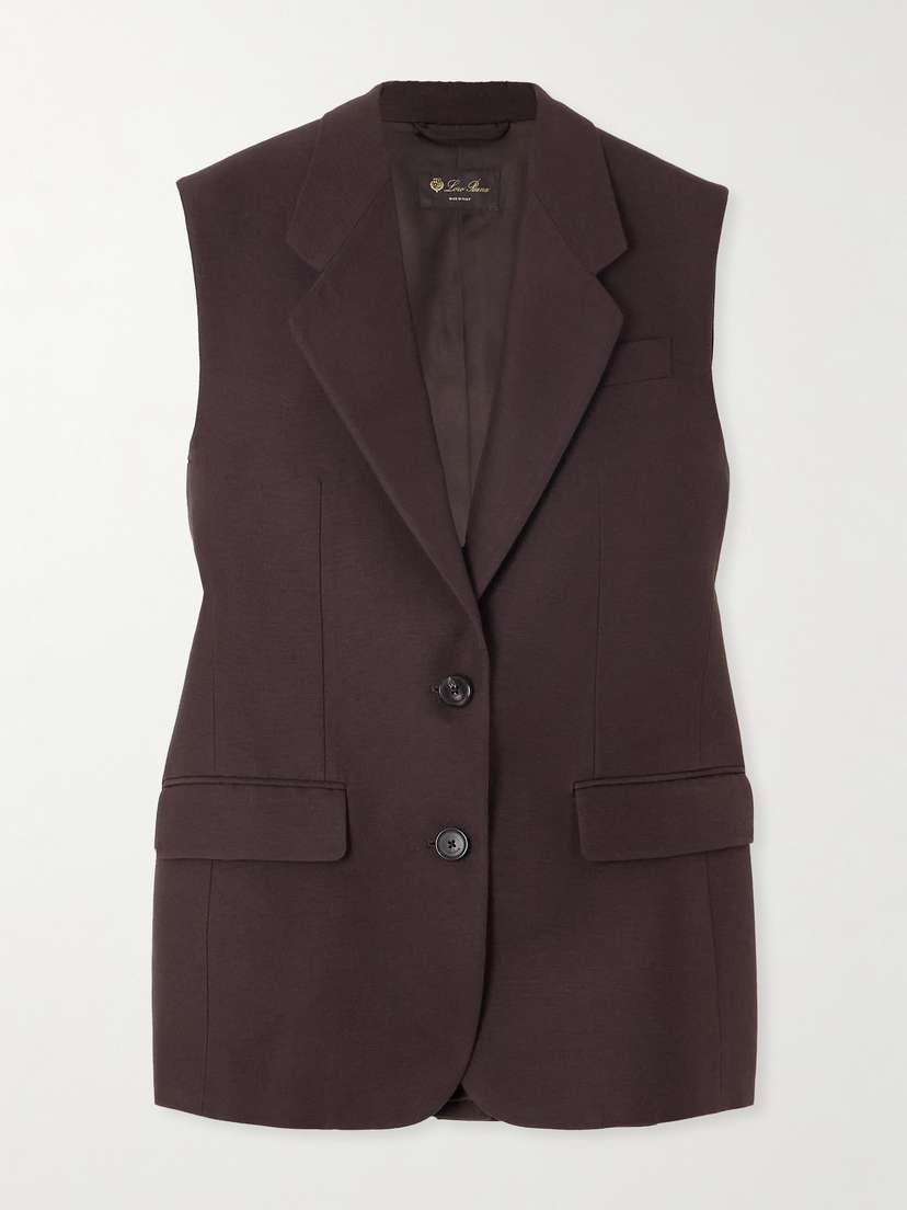 Loro Piana Cedric Silk Vest