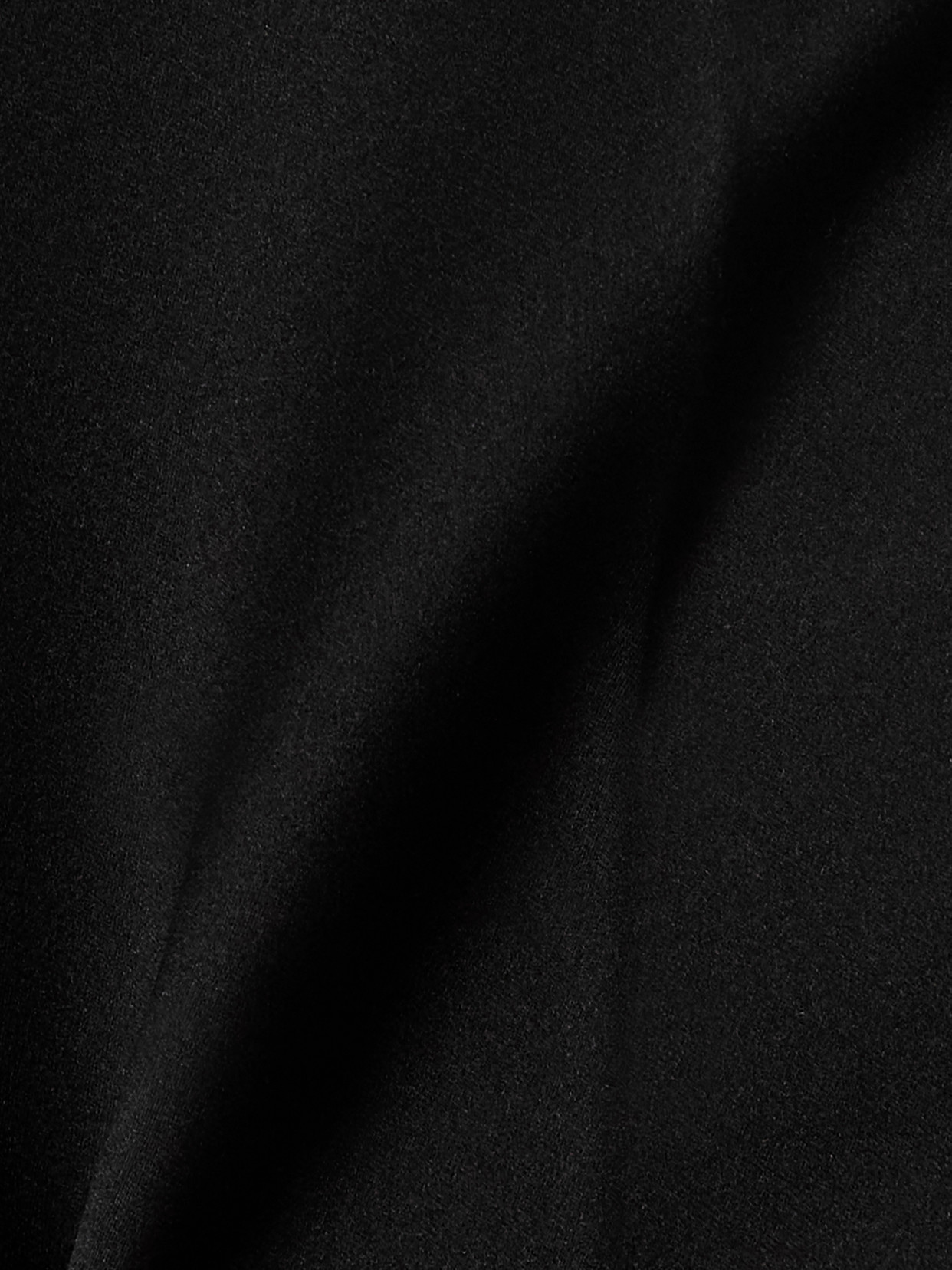 Loro Piana Duchesse Silk-satin Straight-leg Pants In Black