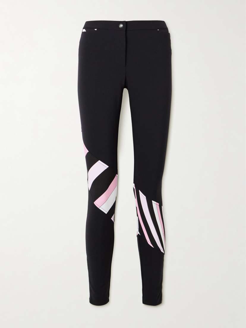 PUCCI Paneled Printed Stretch-shell Ski Pants