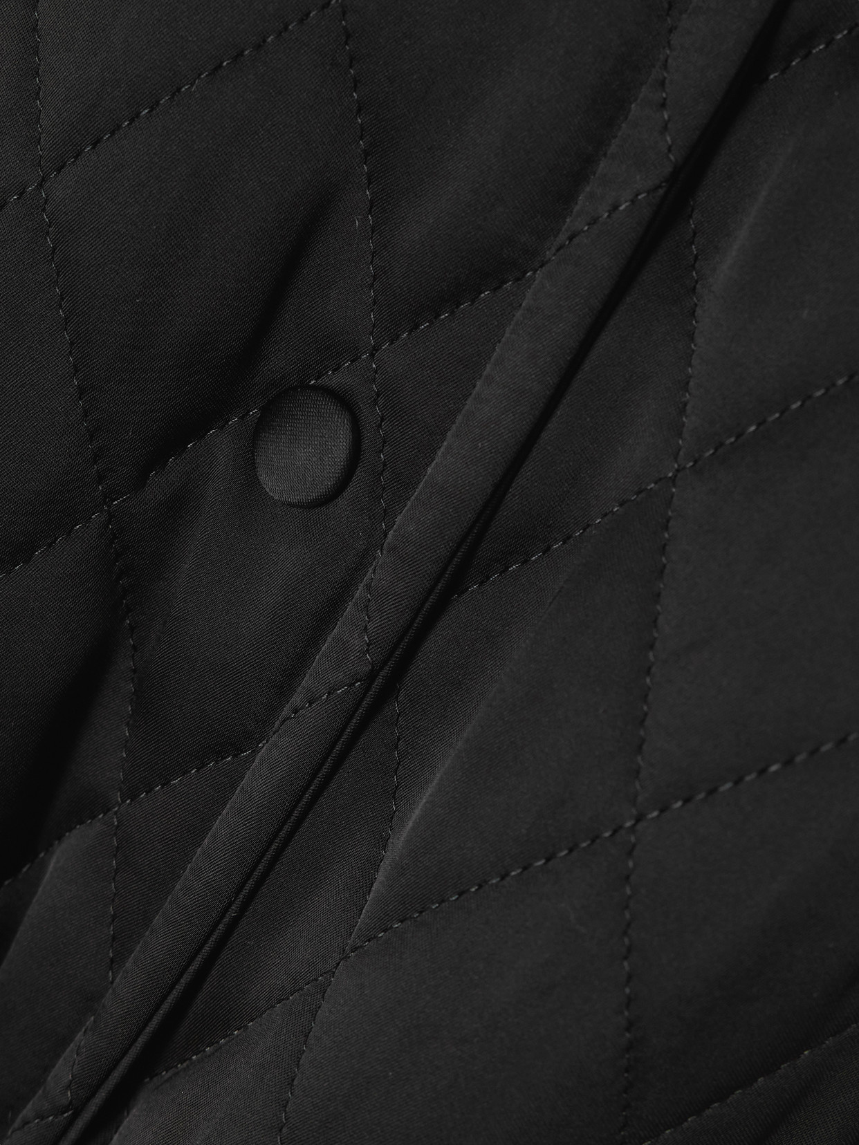 Quilted Satin Vest