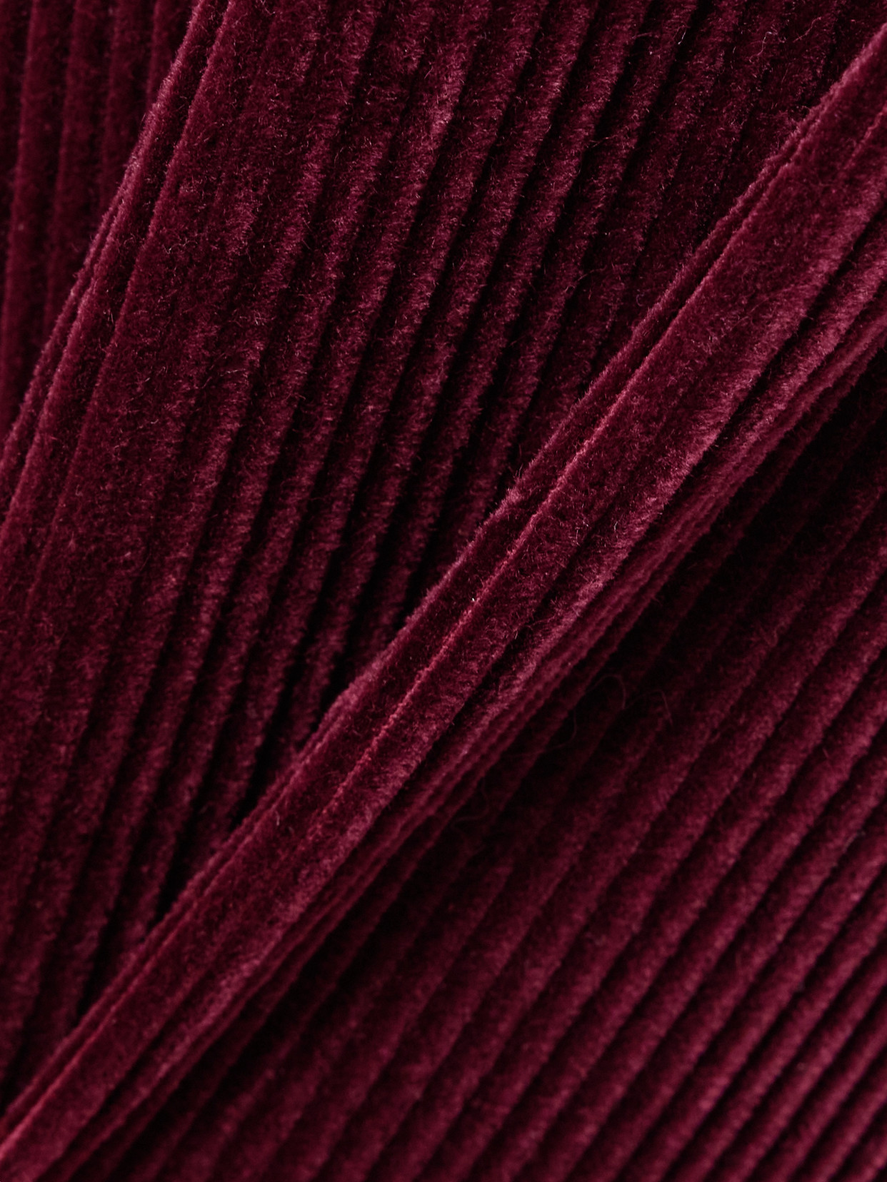 ANOTHER TOMORROW ORGANIC COTTON-CORDUROY STRAIGHT-LEG PANTS