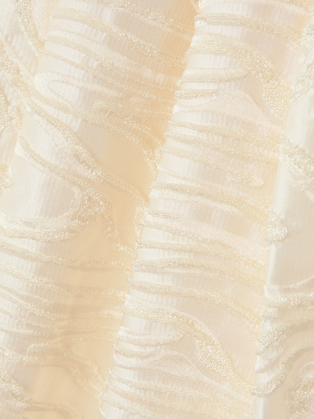 Irving Pleated Fil Coupé Woven Midi