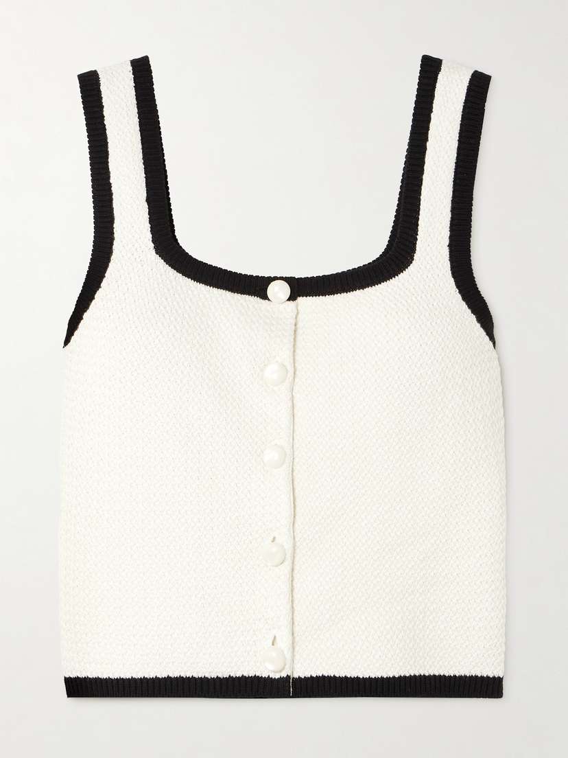 DESTREE Georgia Knitted Cotton Top