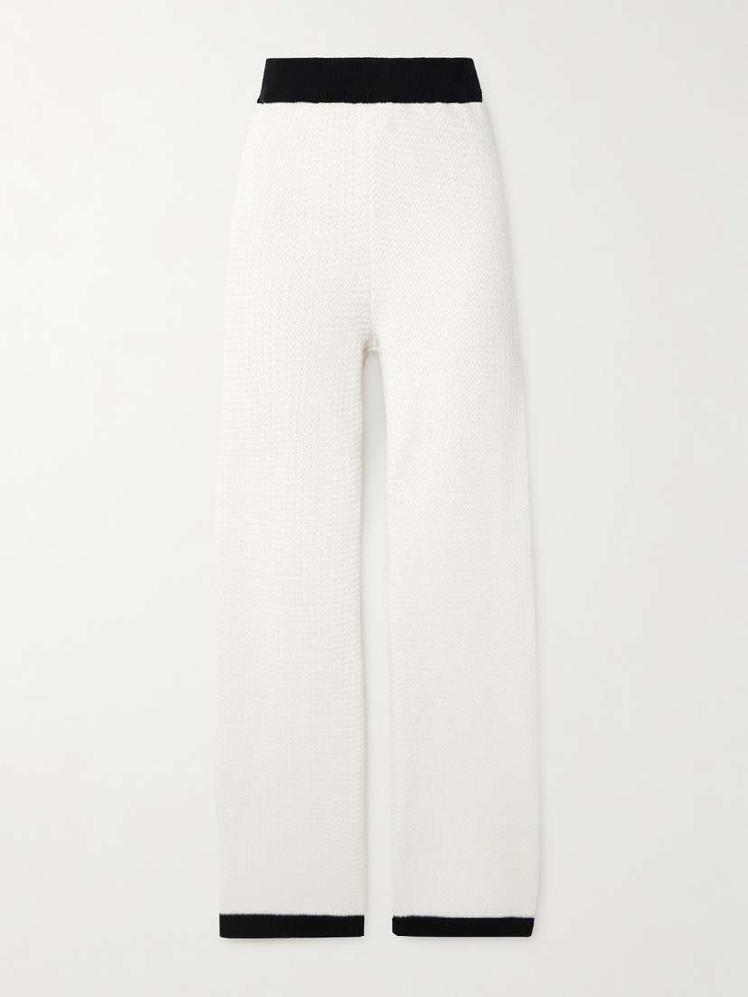 DESTREE Eileen Cotton Straight-leg Pants