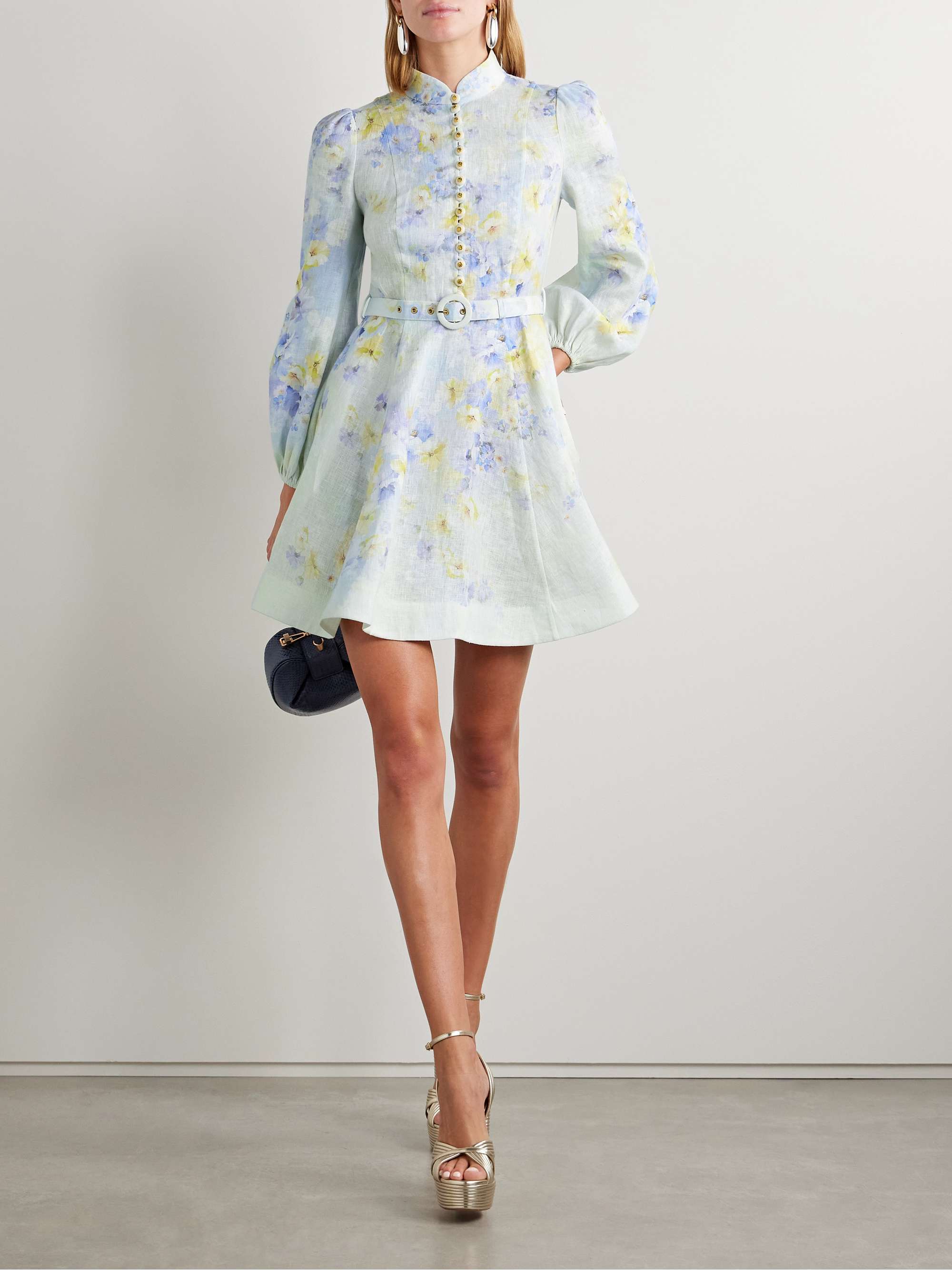 〓ZIMMERMANN〓 floral embroidery カフタンdress