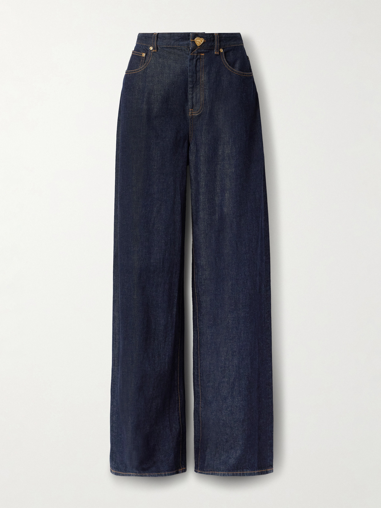 Zimmermann Illuminate Relaxed Flare Jean In Blue