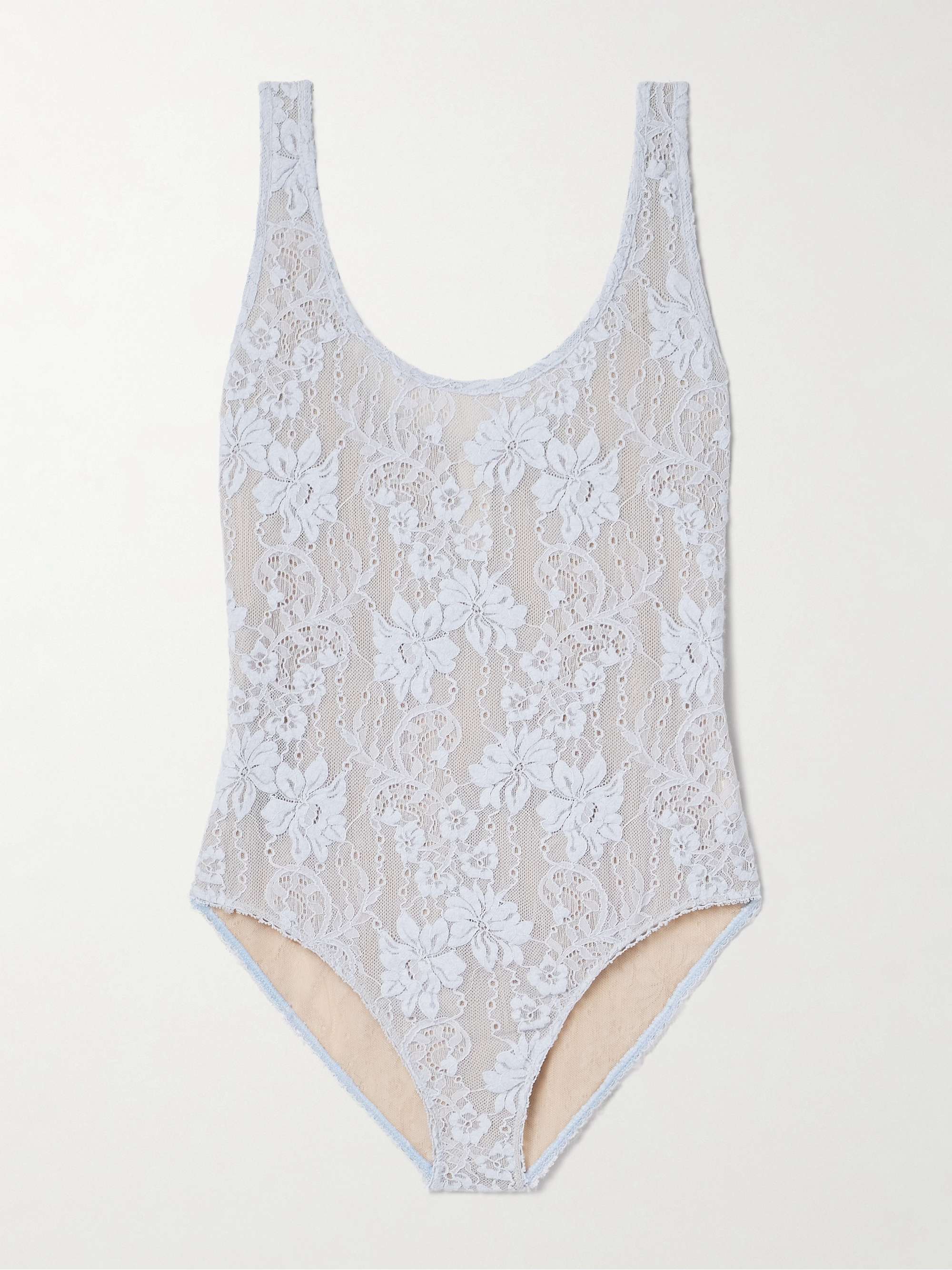 ZIMMERMANN Stretch-lace bodysuit | NET-A-PORTER