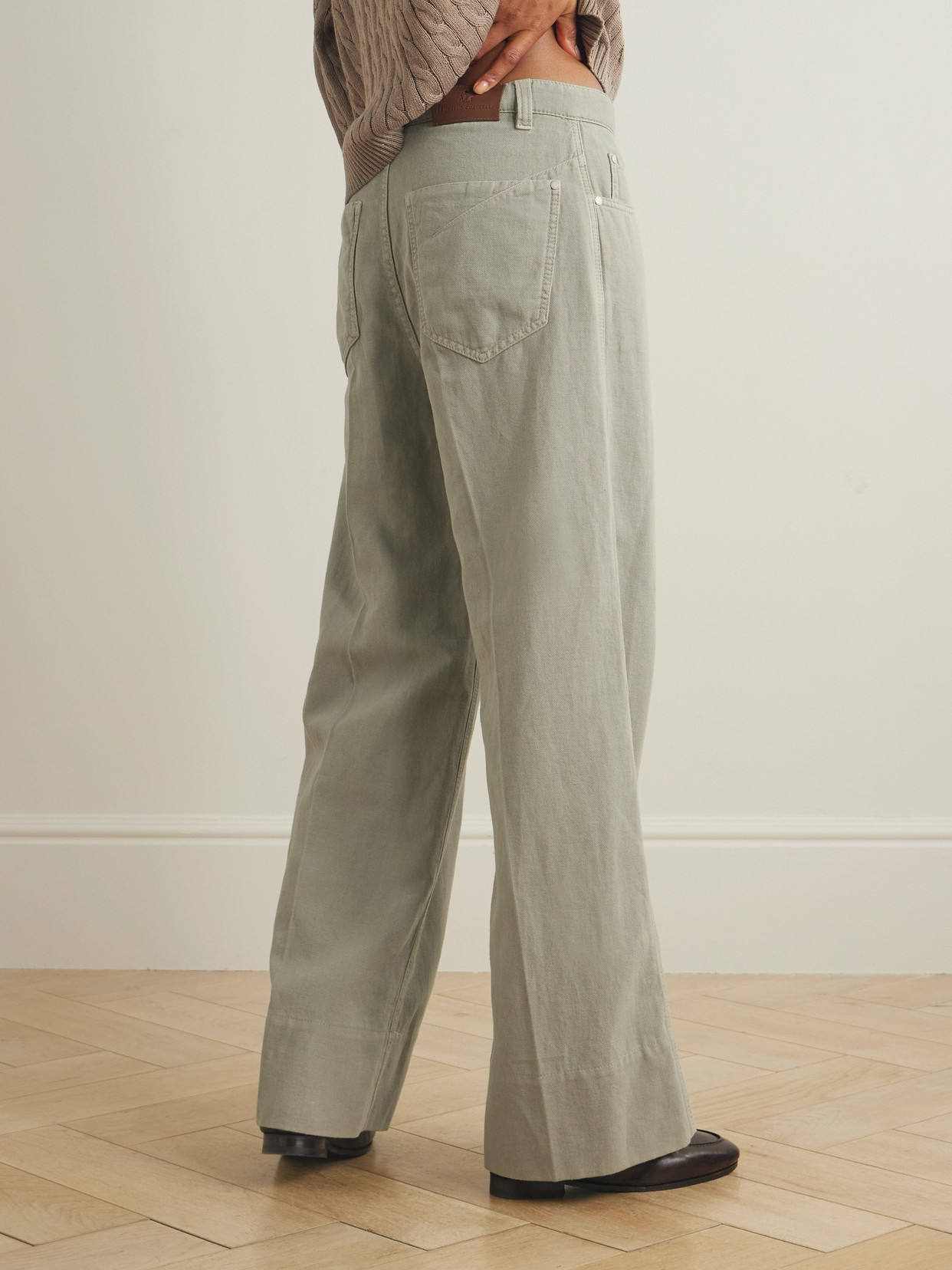 High-Rise Wide- Leg