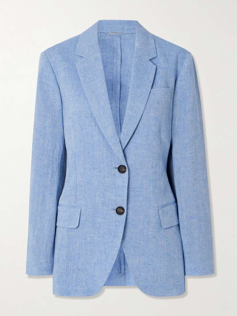 Brunello Cucinelli Linen-blend Blazer
