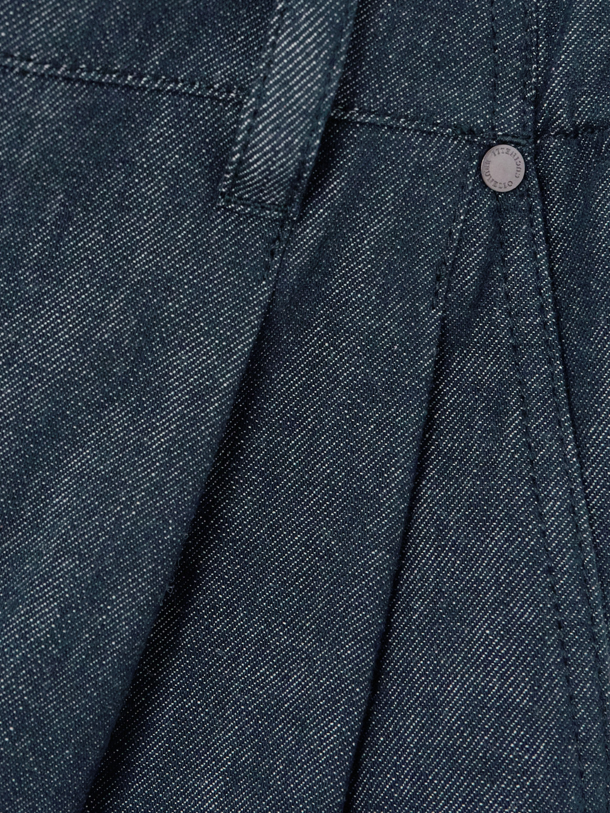 BRUNELLO CUCINELLI PLEATED DENIM SHORTS 