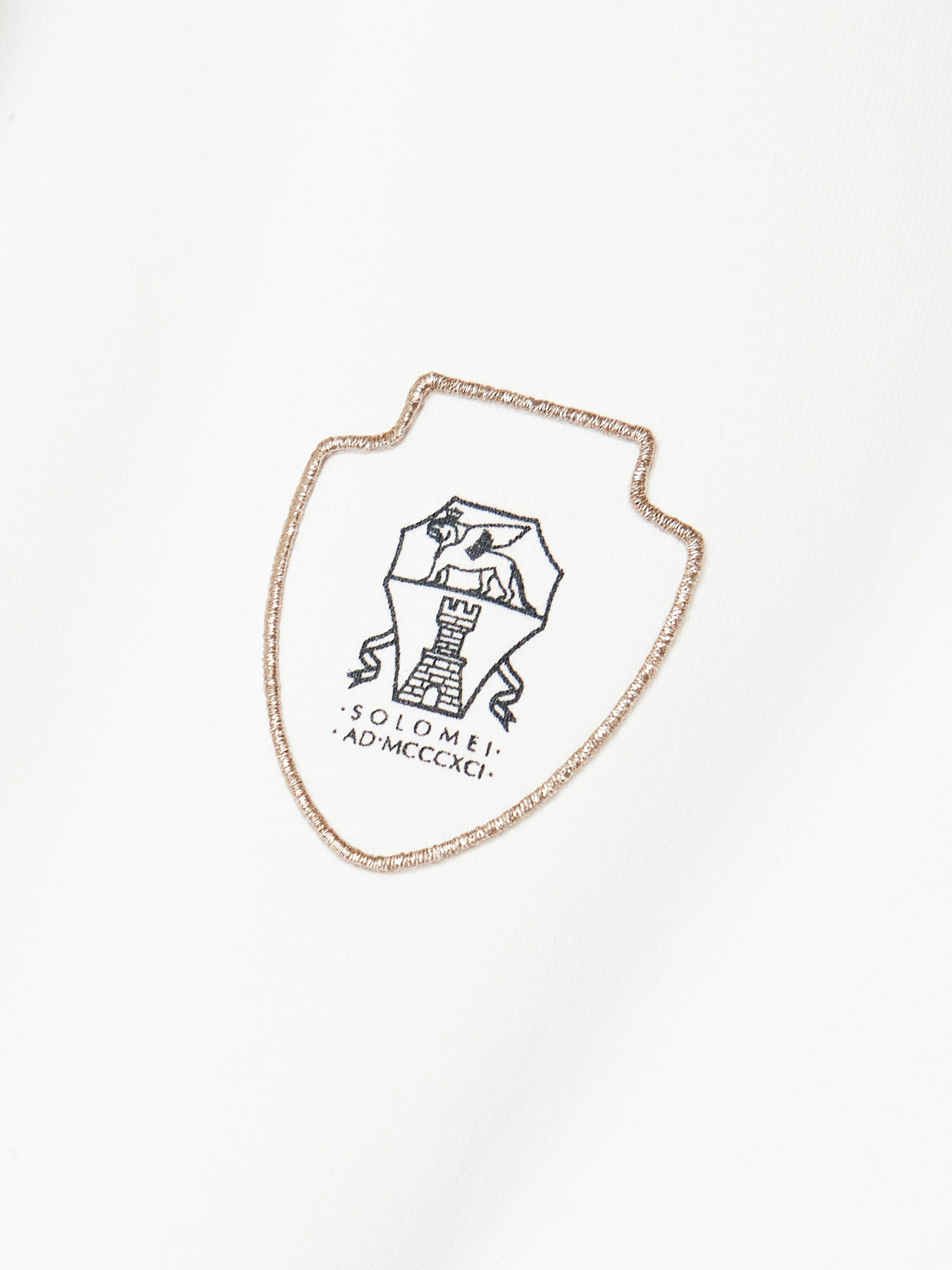 BRUNELLO CUCINELLI PRINTED COTTON-JERSEY POLO SHIRT