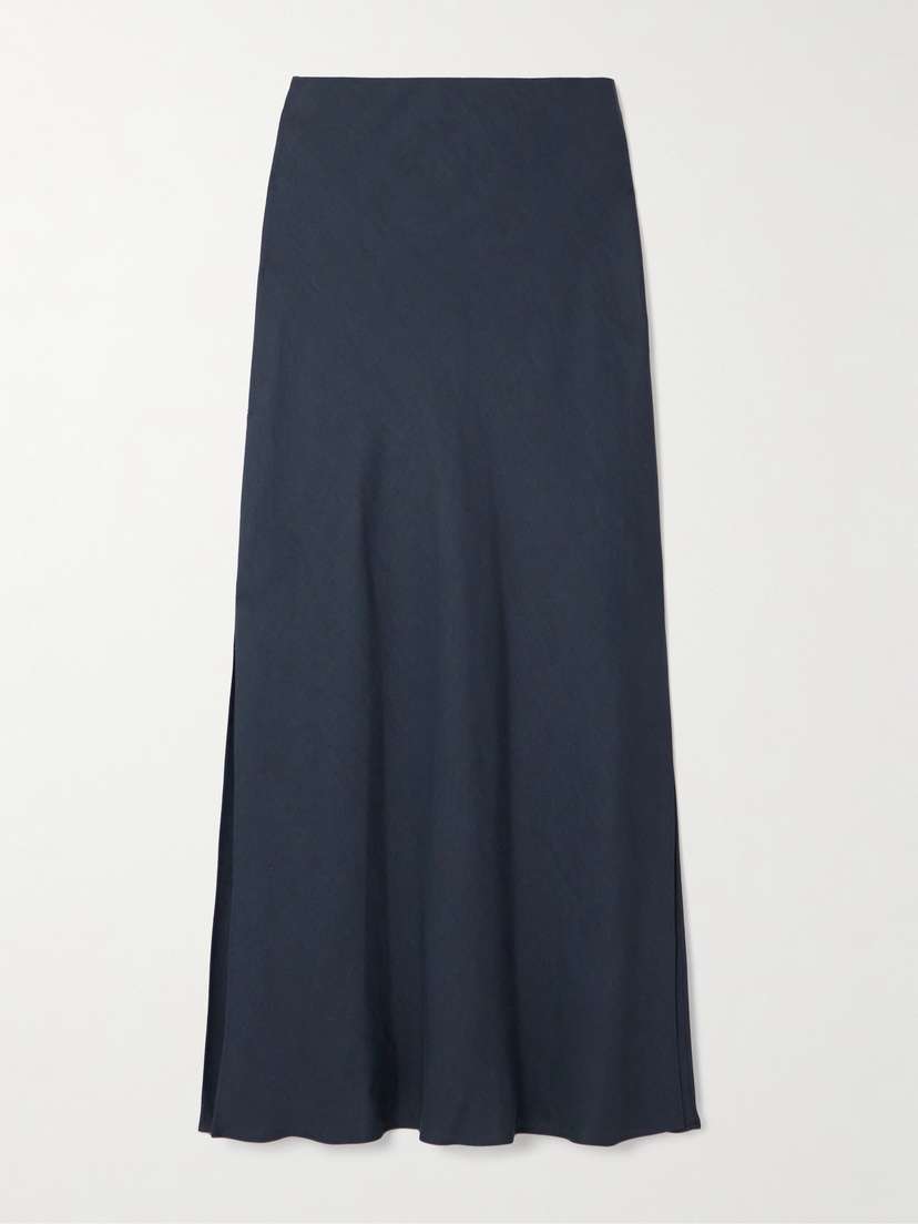 Brunello Cucinelli Crepe Maxi Skirt