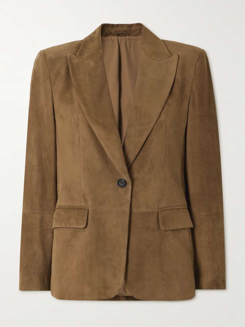 Brunello Cucinelli Suede Blazer