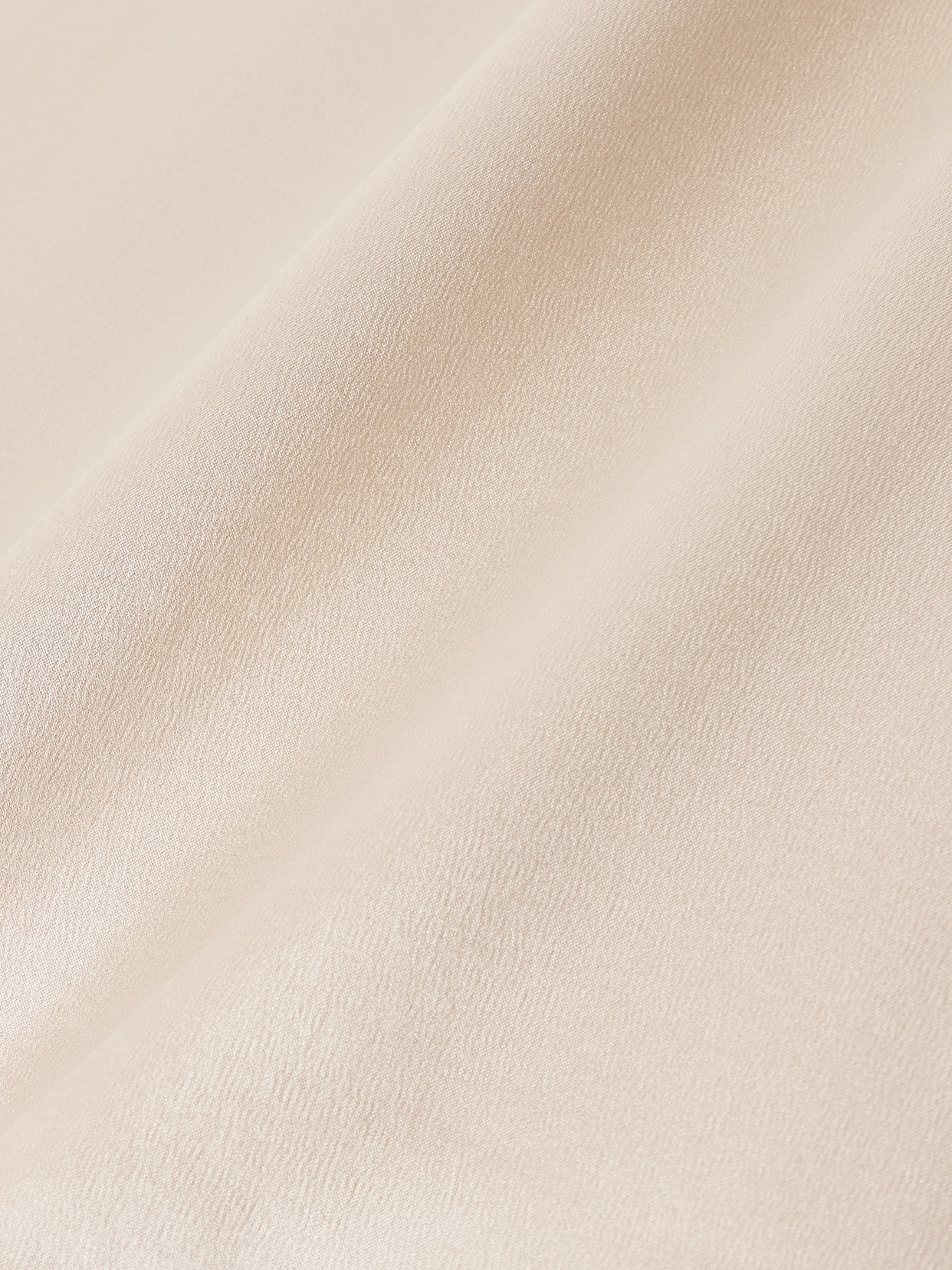 Bead-Embellished Silk-Blend Top