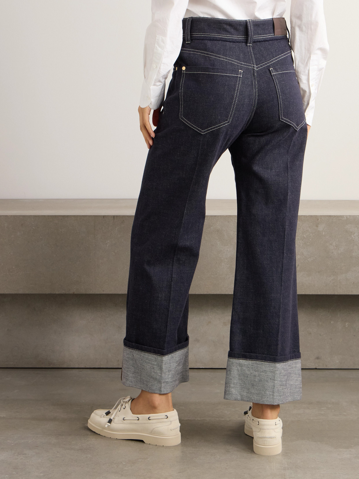 High-Rise Wide- Leg