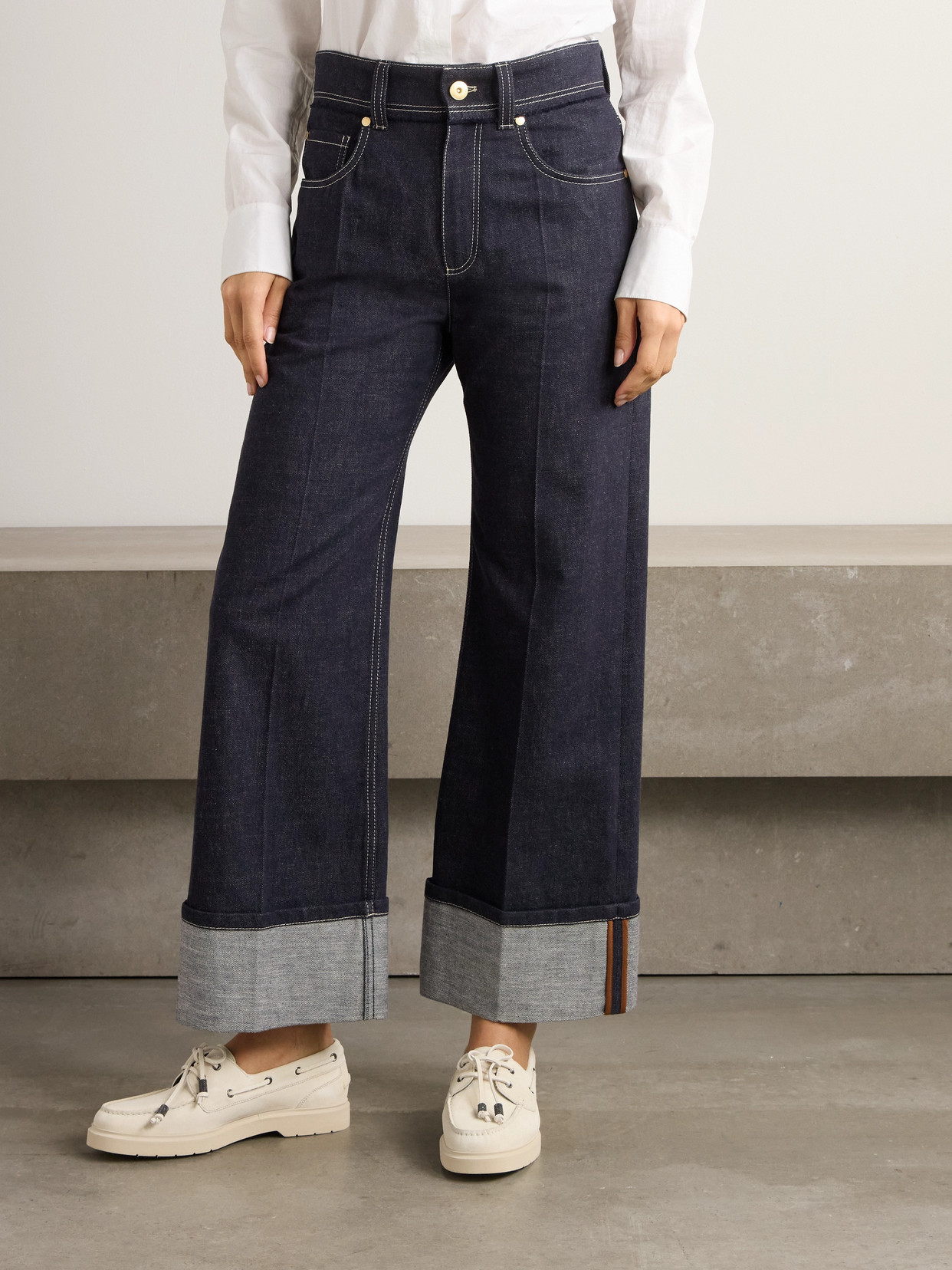 High-Rise Wide- Leg