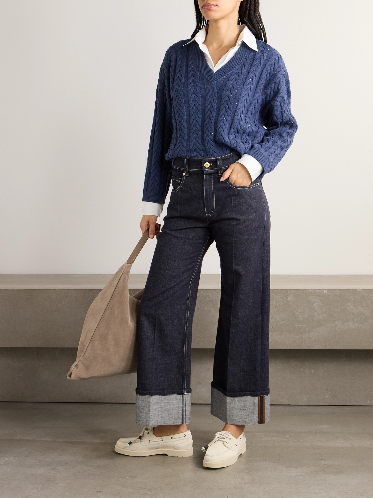 High-Rise Wide- Leg