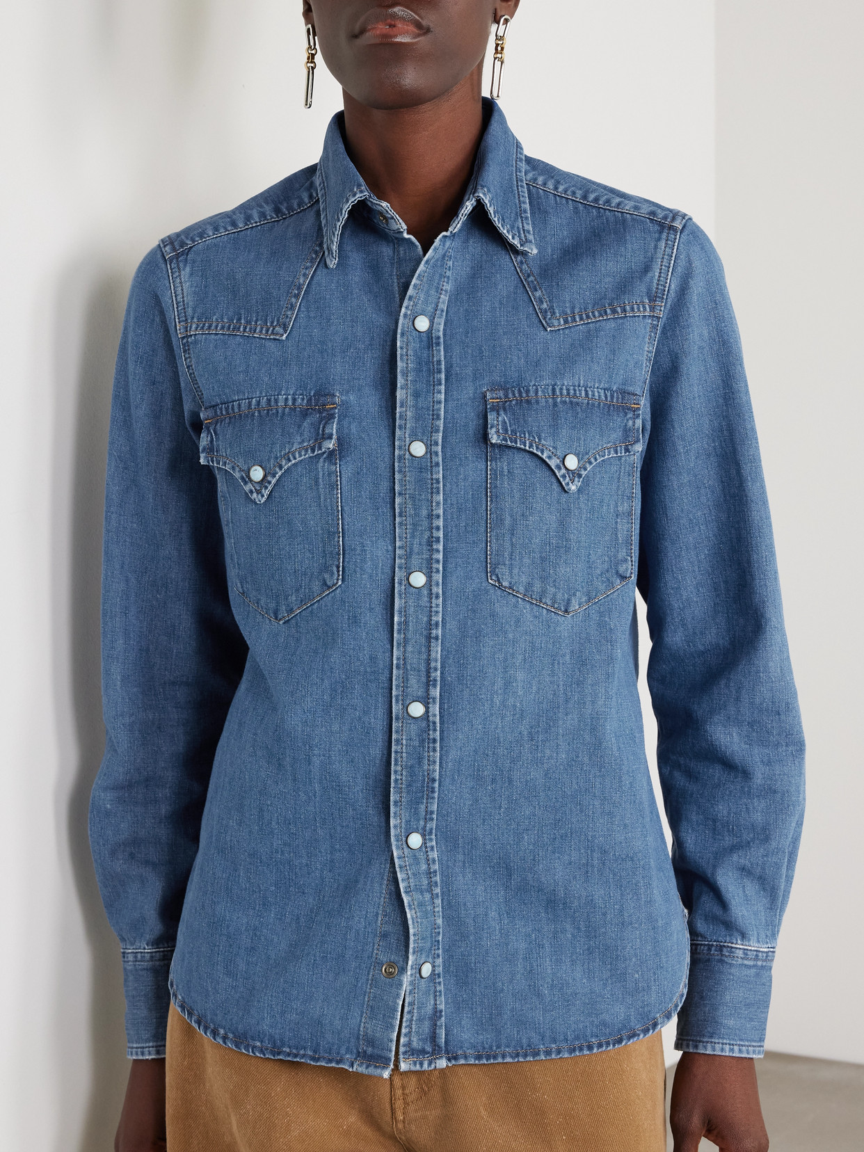 Fortela Denim Shirt In Blue