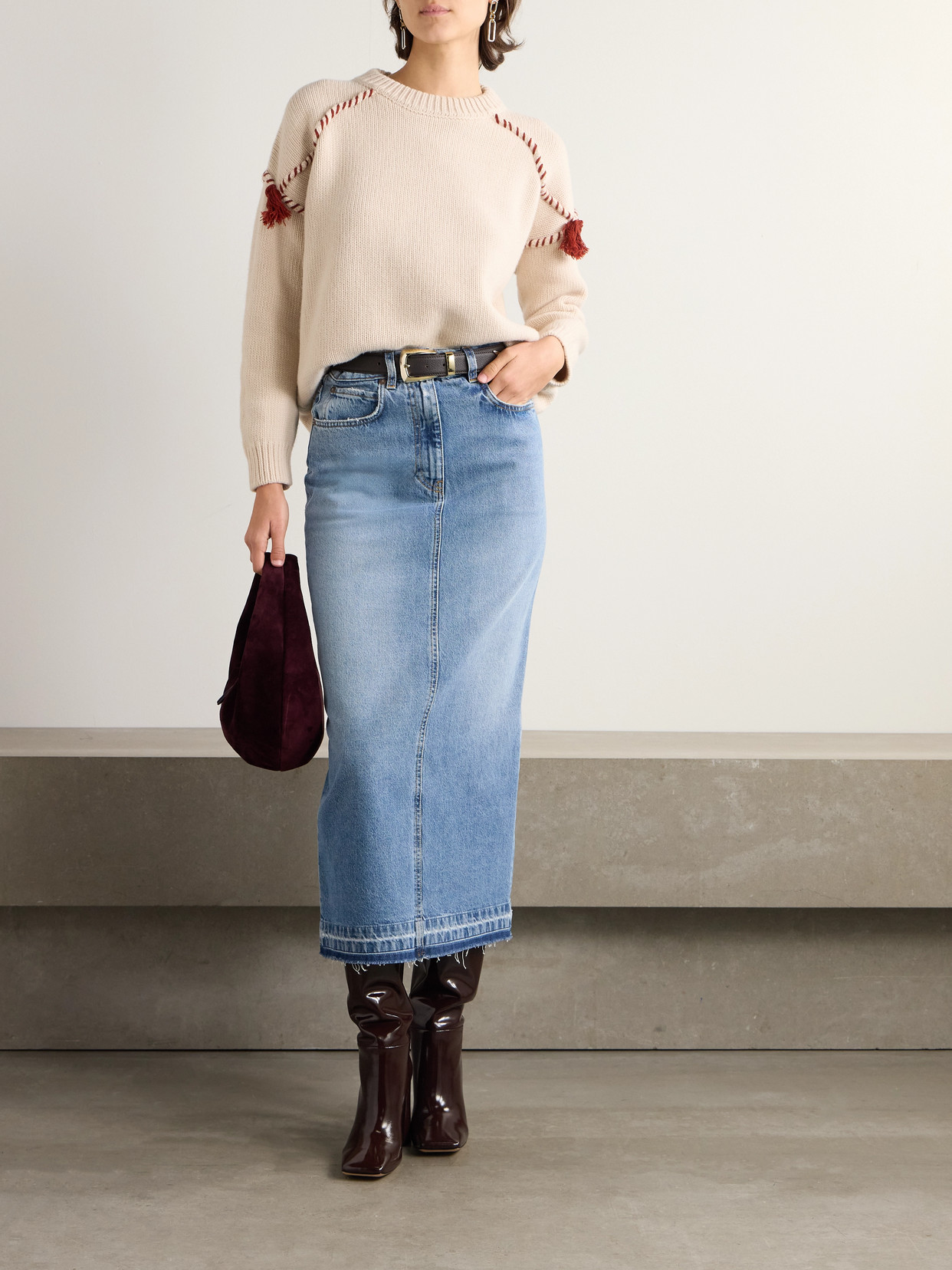 Denim Midi