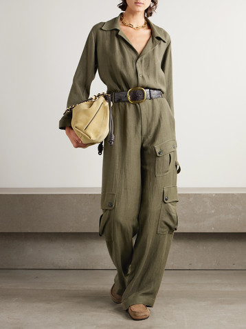 Fortela Woven cargo jumpsuit