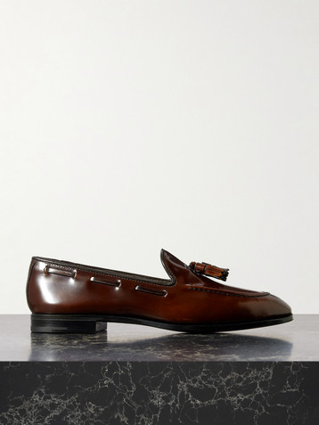 CHURCH'S Maidstone tasseled leather loafers