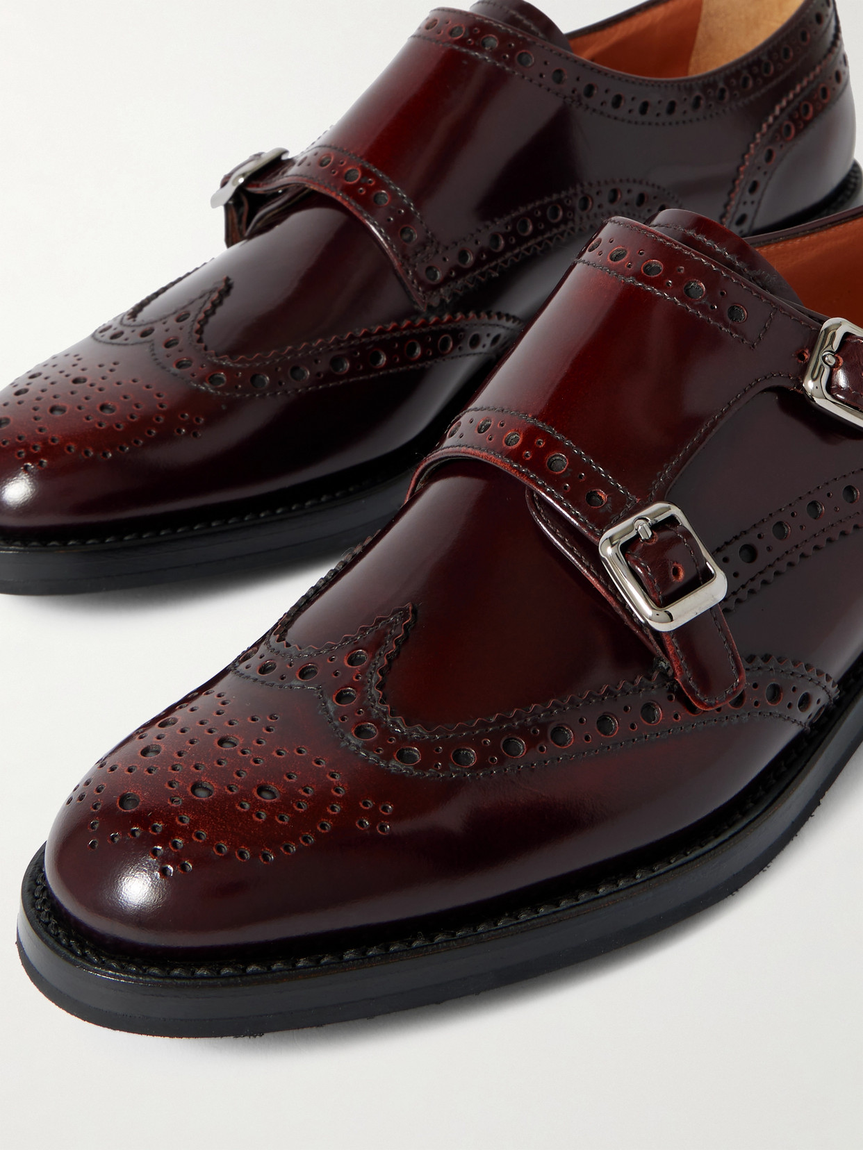 Church's Lana R Leather Brogues In Brown