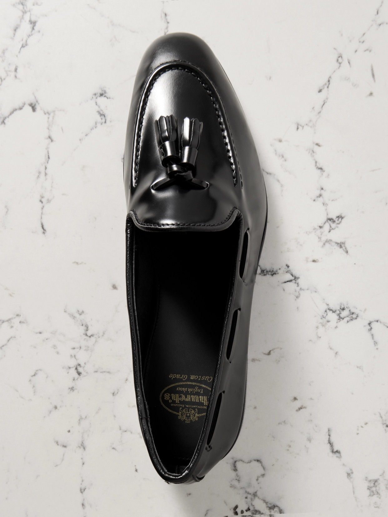 Church's Maidstone Tasselled Leather Loafers In Black