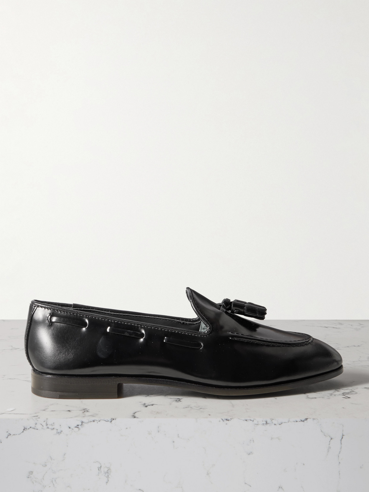 Church's Maidstone Tasselled Leather Loafers In Black