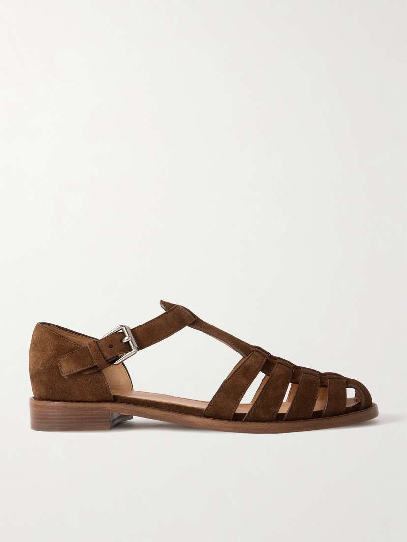 Church's Kelsey Woven Suede Sandals