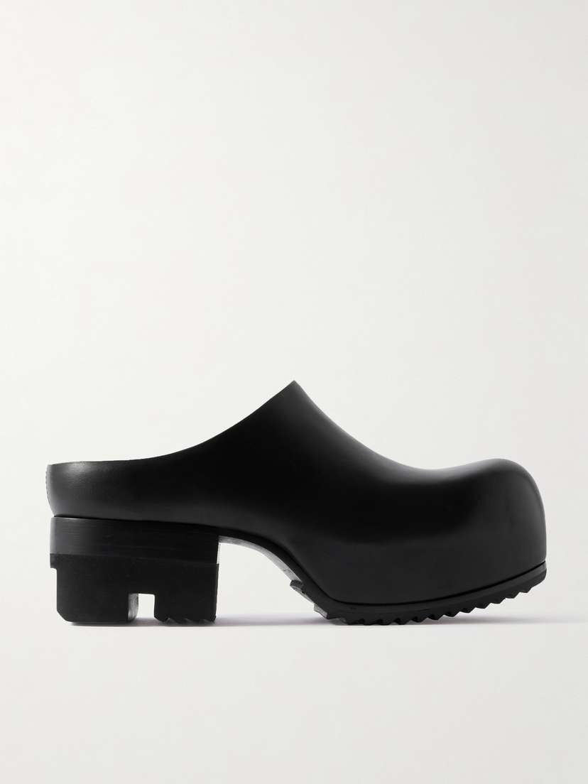 Rick Owens Ballast Leather Mules