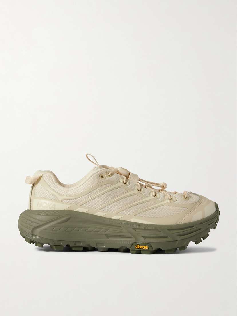 Hoka Mafate Three2 Rubber-trimmed Mesh Sneakers