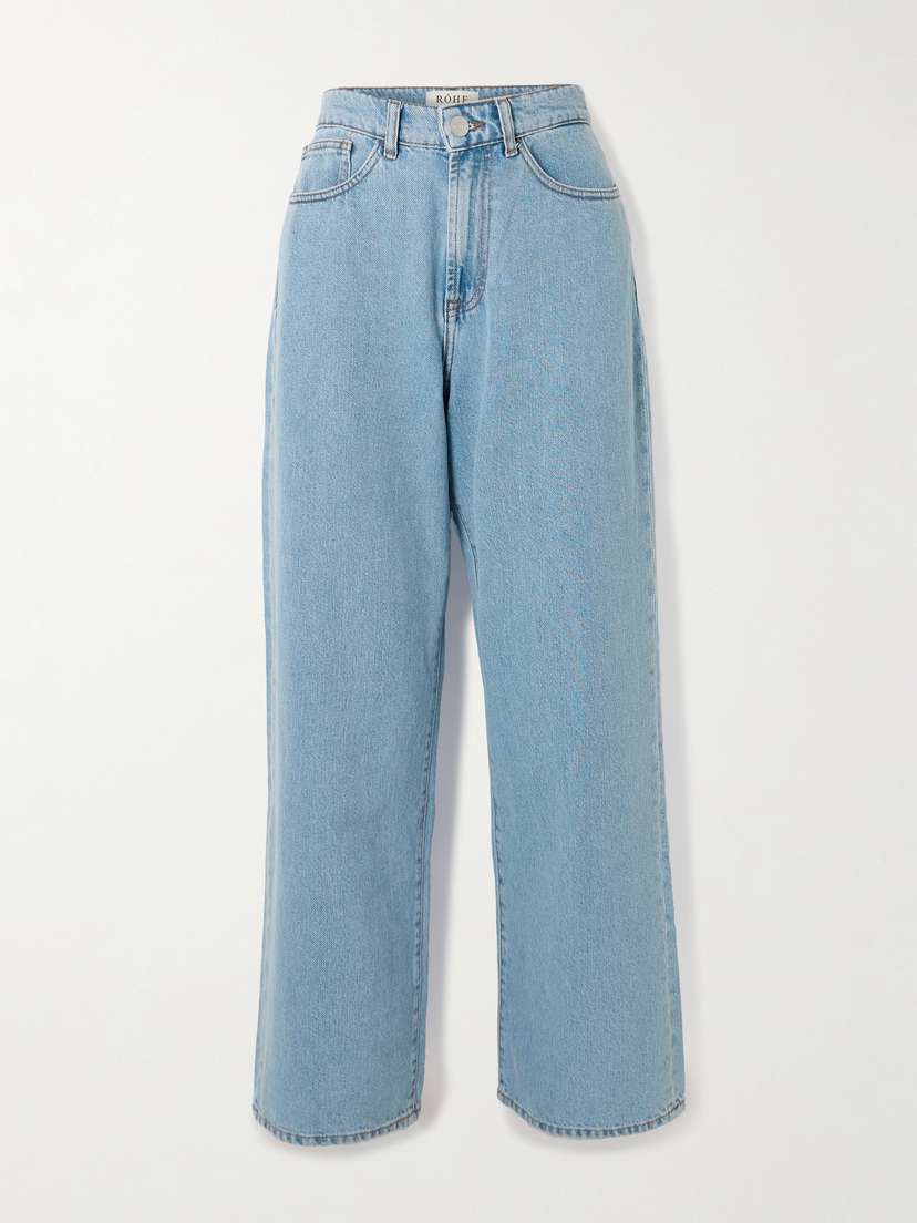 RÓHE Mid-rise Wide-leg Jeans