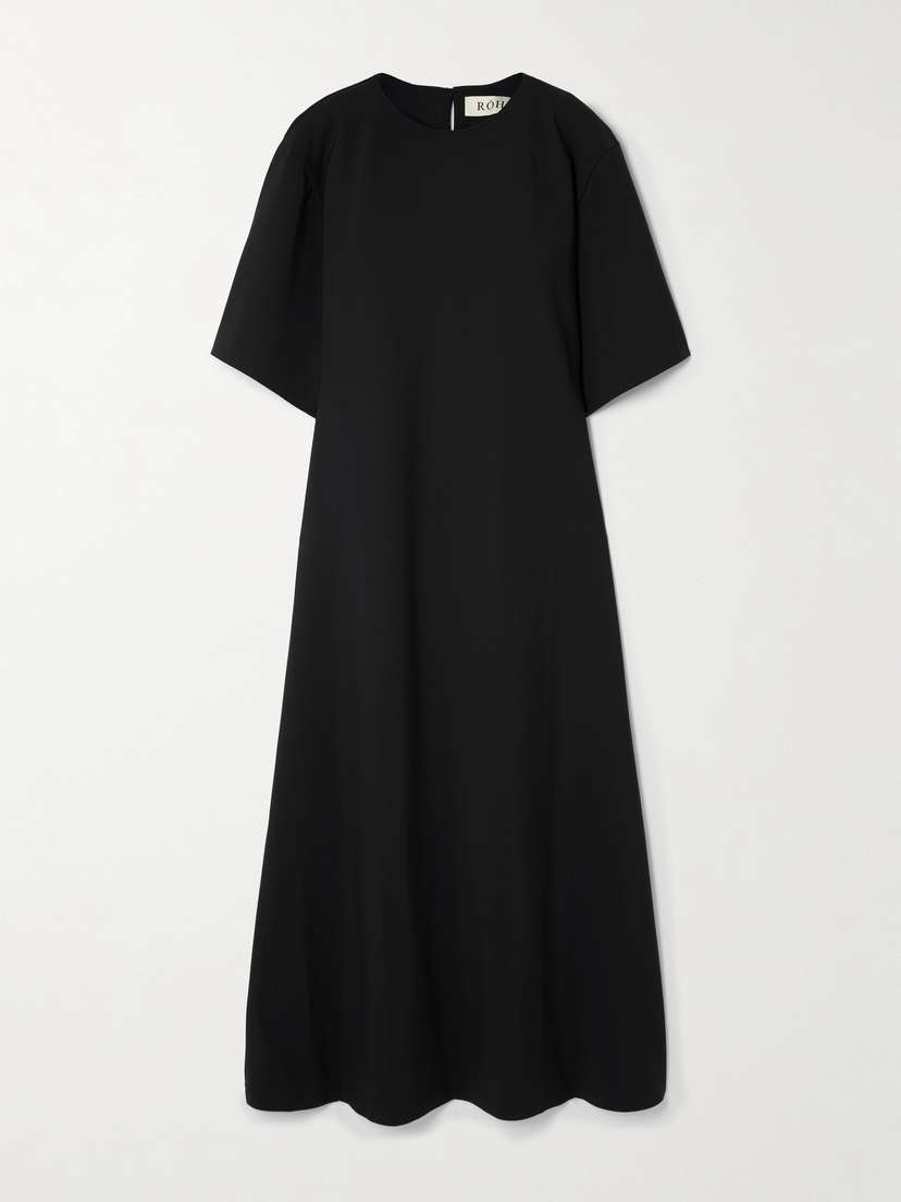 RÓHE Recycled Stretch-scuba Maxi Dress