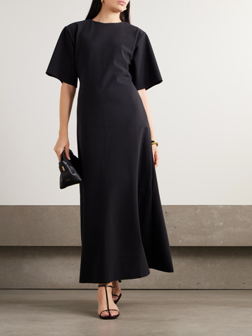Róhe Recycled stretch-scuba maxi dress