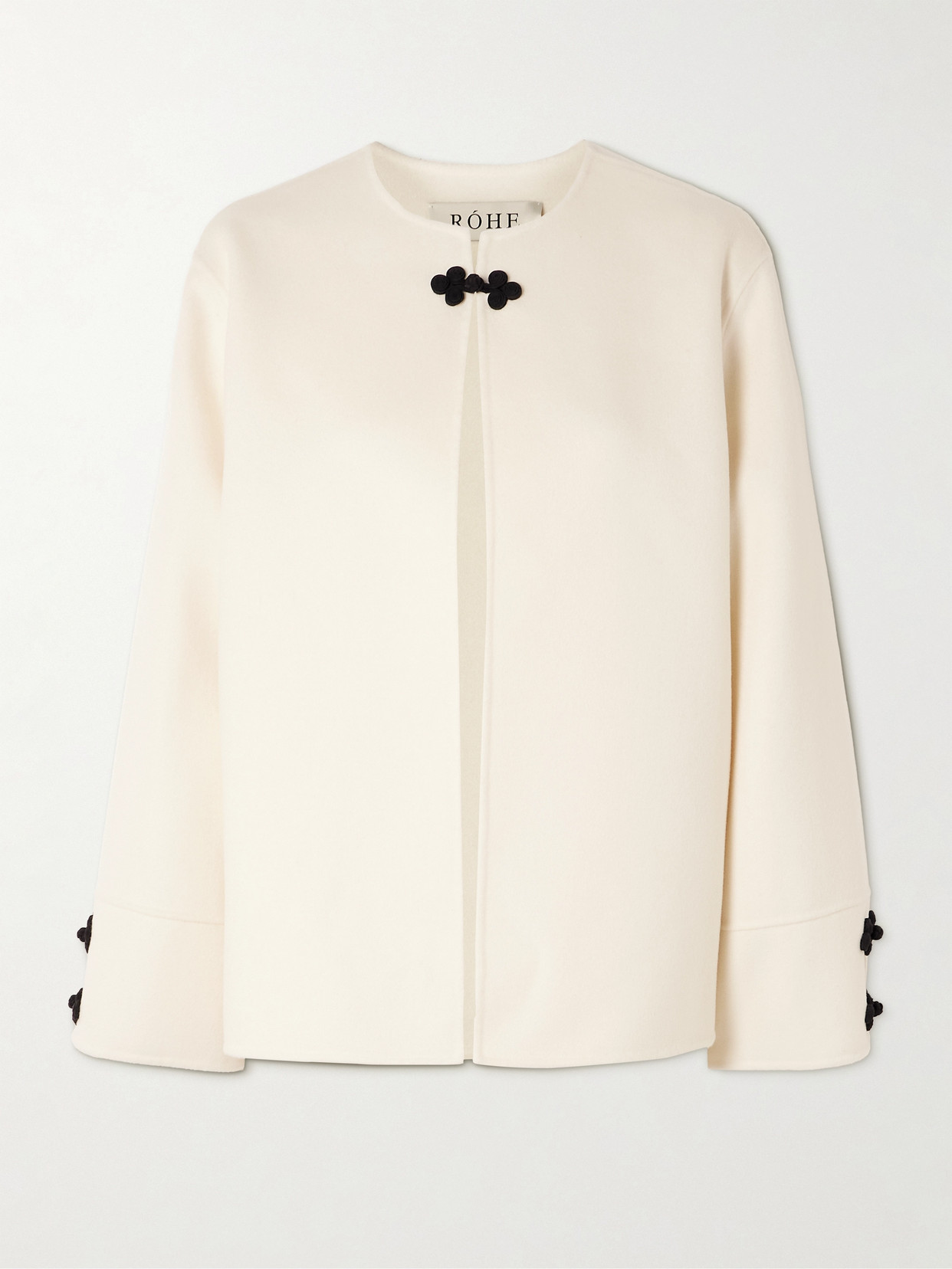 Rohe Wool Jacket In Off-white