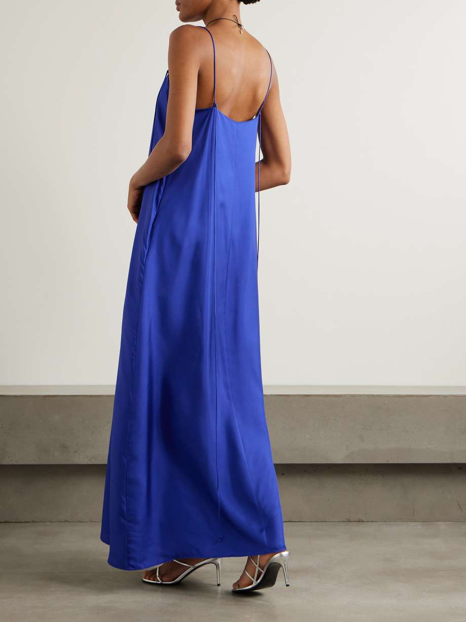 silk gown
