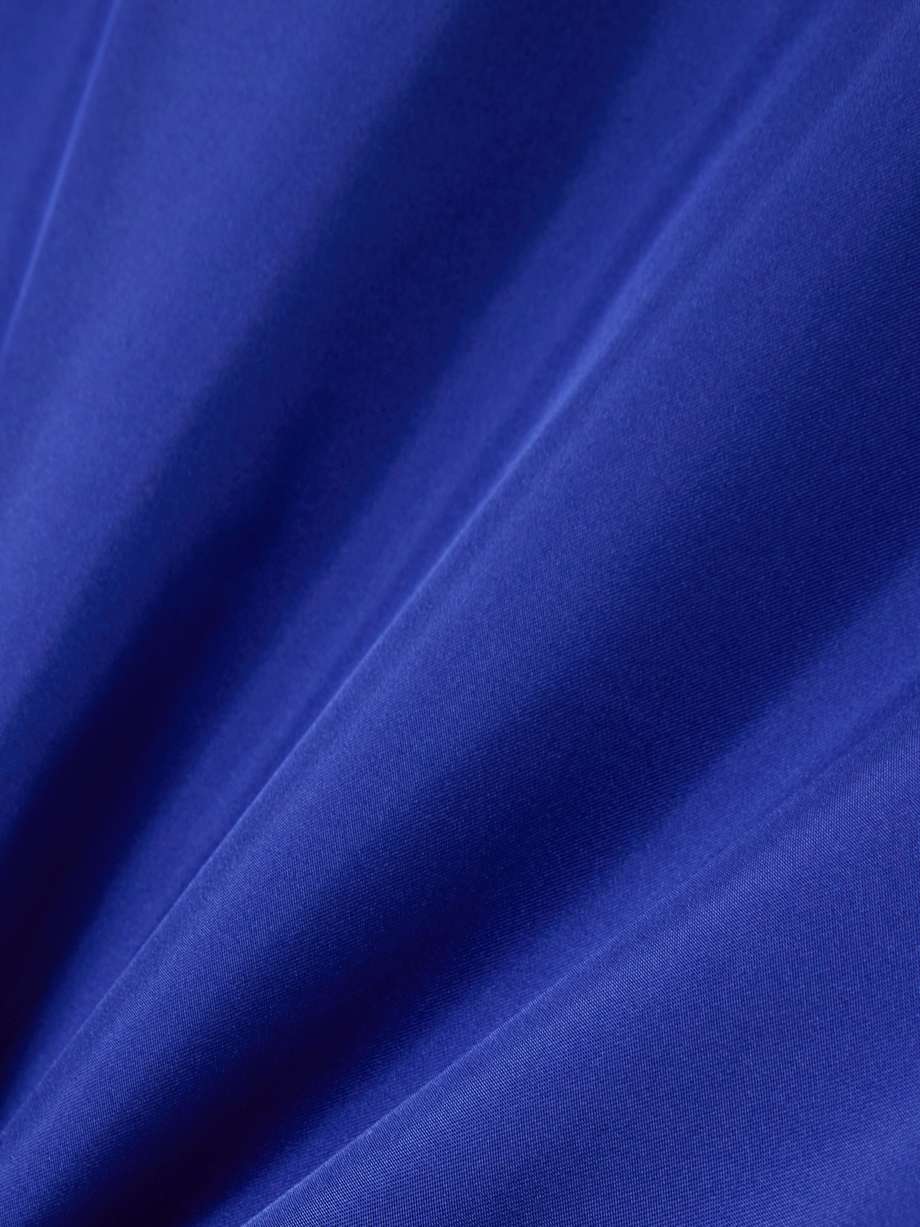 silk gown