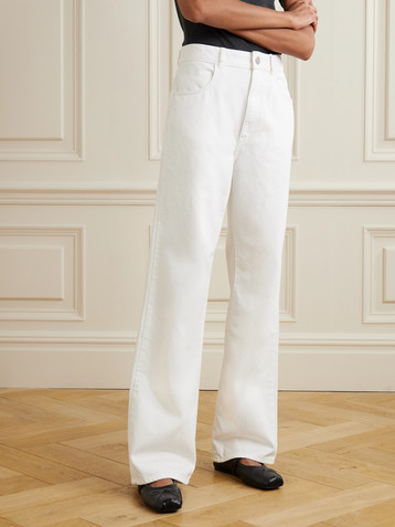 Róhe Mid-rise straight-leg jeans