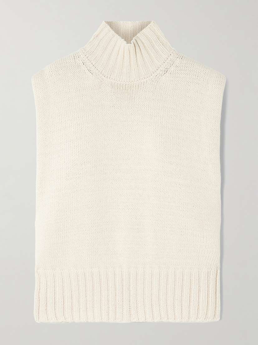 RÓHE Wool And Cashmere-blend Turtleneck Vest